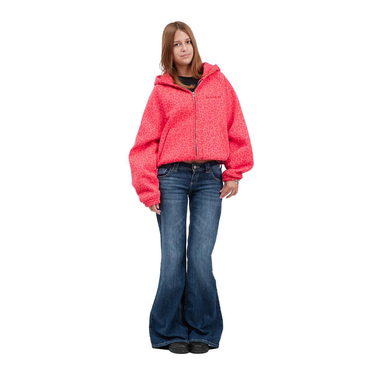 Bluza Zip CHEETS Fuksja