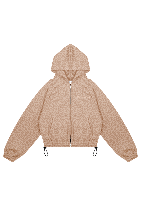 Bluza Zip CHEETS Karmel