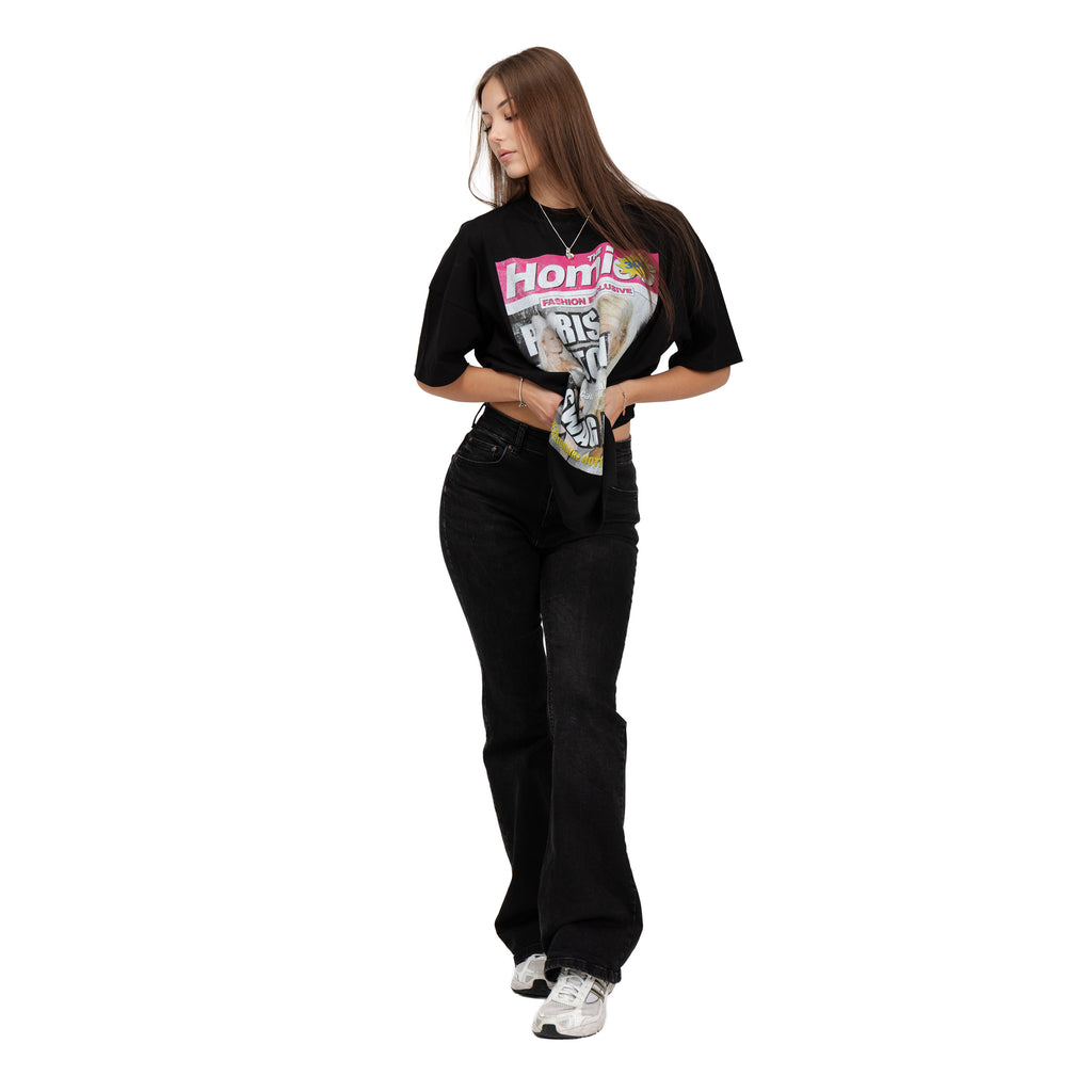 Paris Black T-Shirt