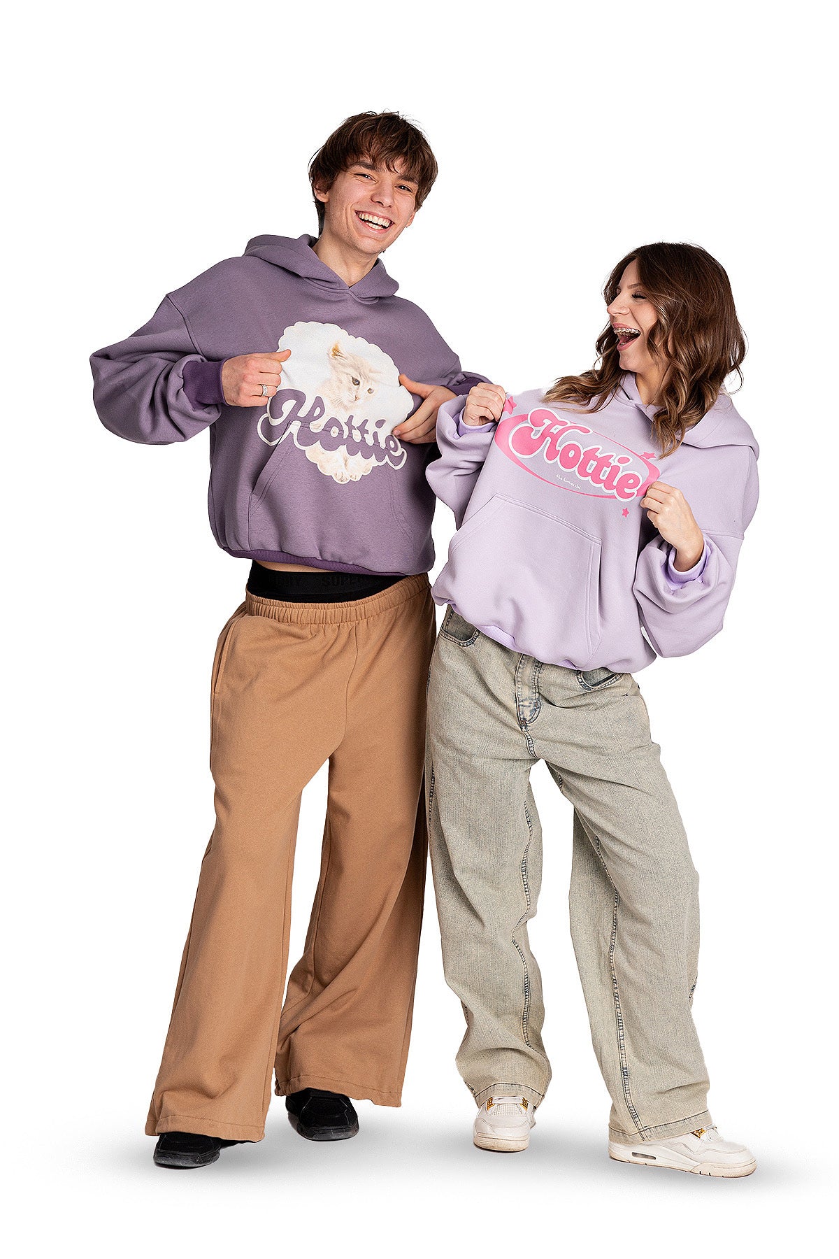 Bluza Hottie Liliowa