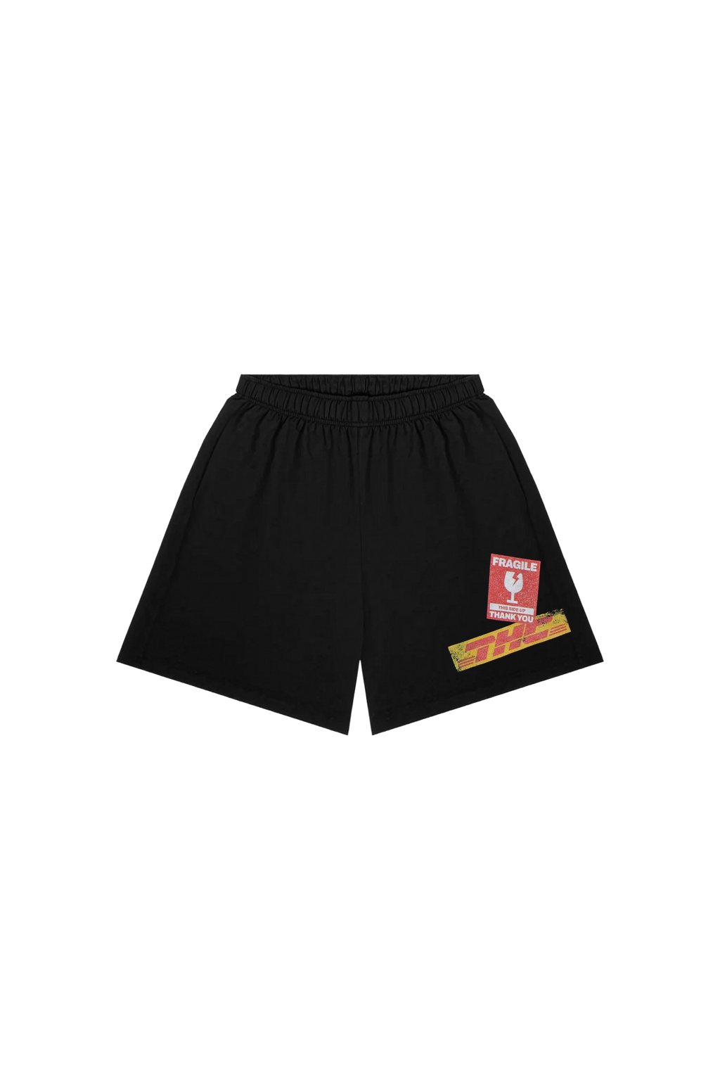 Spodenki Fragile Sticker Black