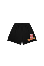 Shorts Fragile Sticker Schwarz
