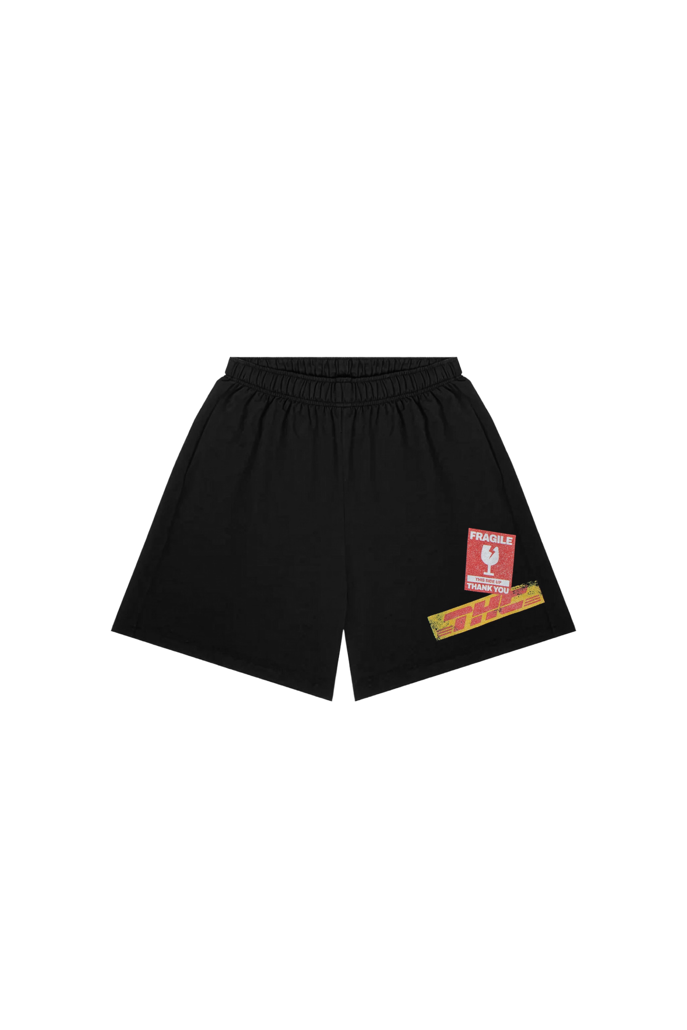 Spodenki Fragile Sticker Black