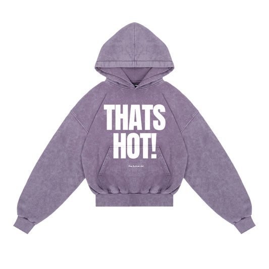 Bluza Thats Hot! Fiolet Washed