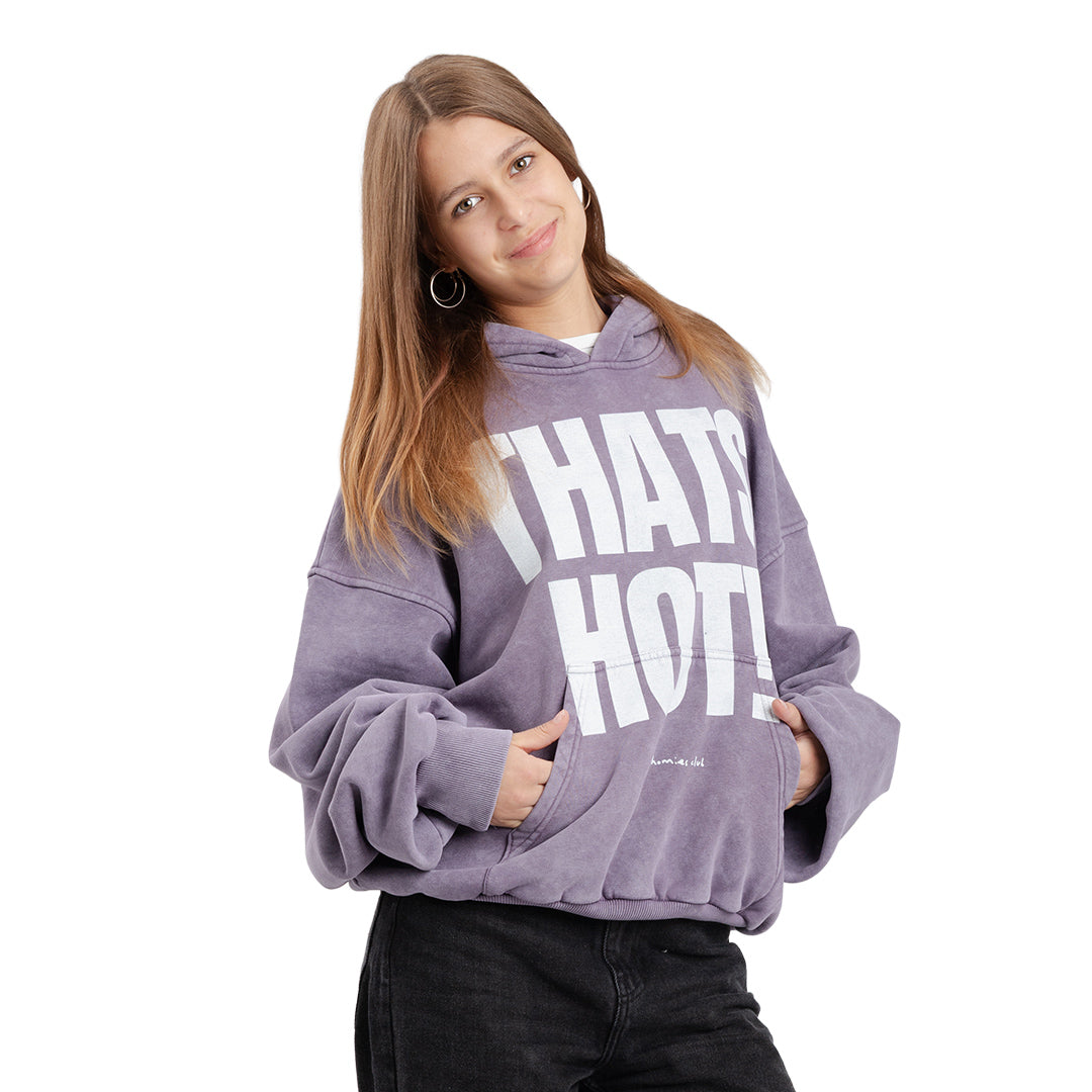 Bluza Thats Hot! Fiolet Washed