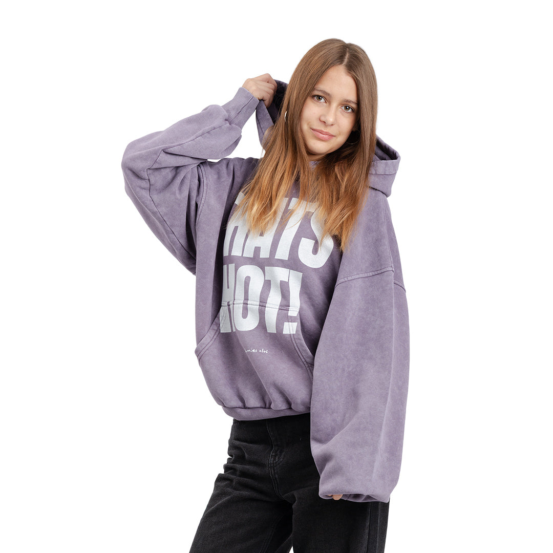 Bluza Thats Hot! Fiolet Washed