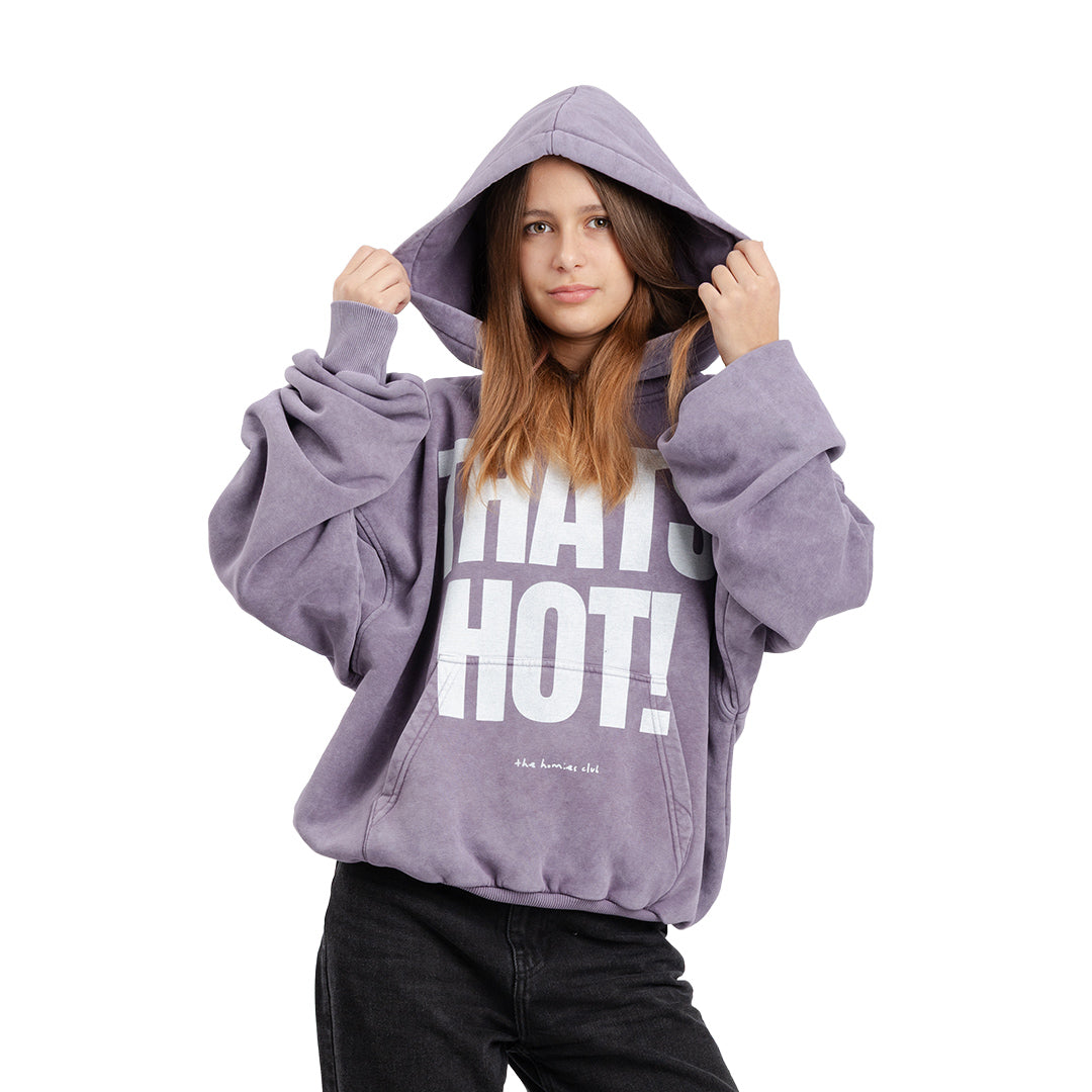 Bluza Thats Hot! Fiolet Washed