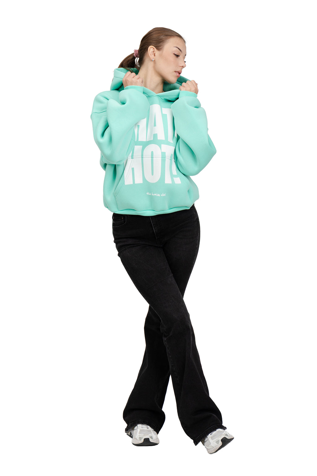 Bluza Hoodie Thats Hot Tiffany Blue