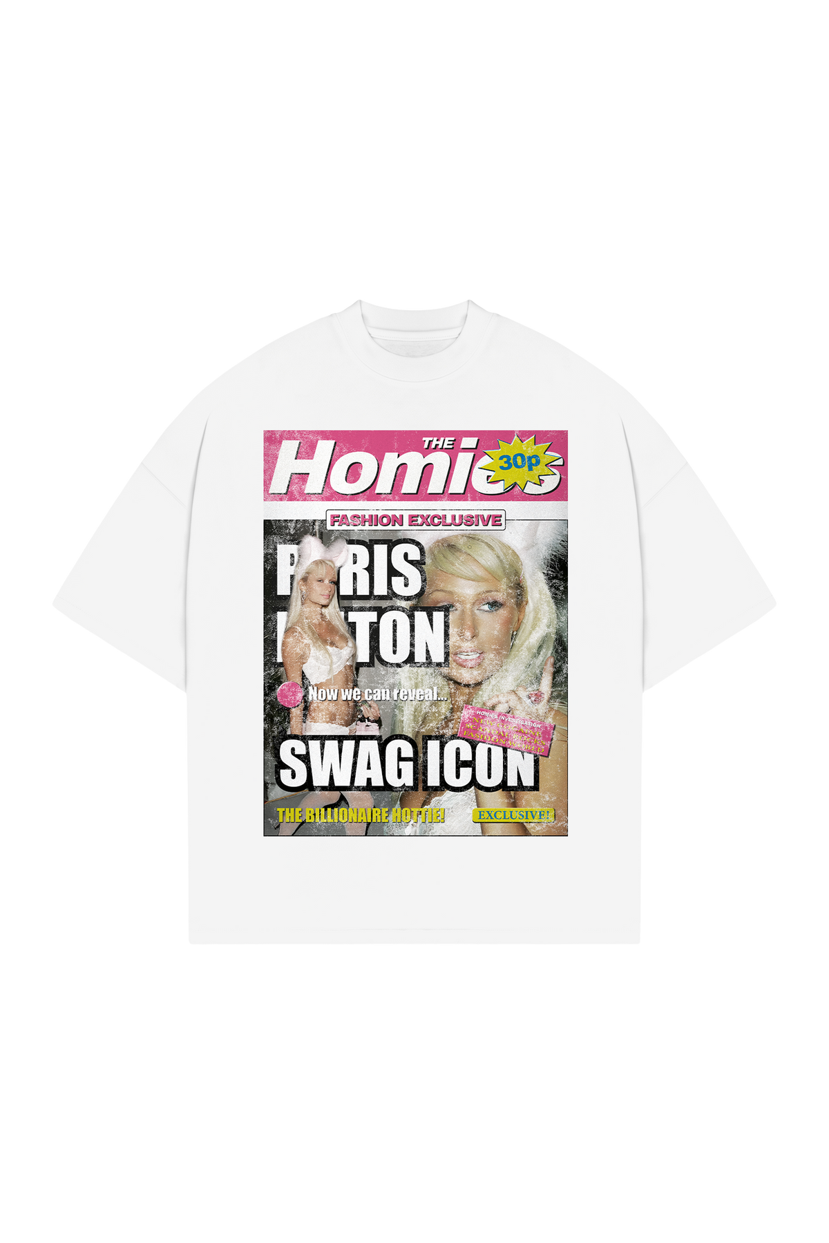 Paris White T-Shirt