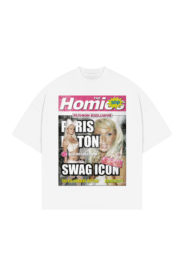 Paris White T-Shirt