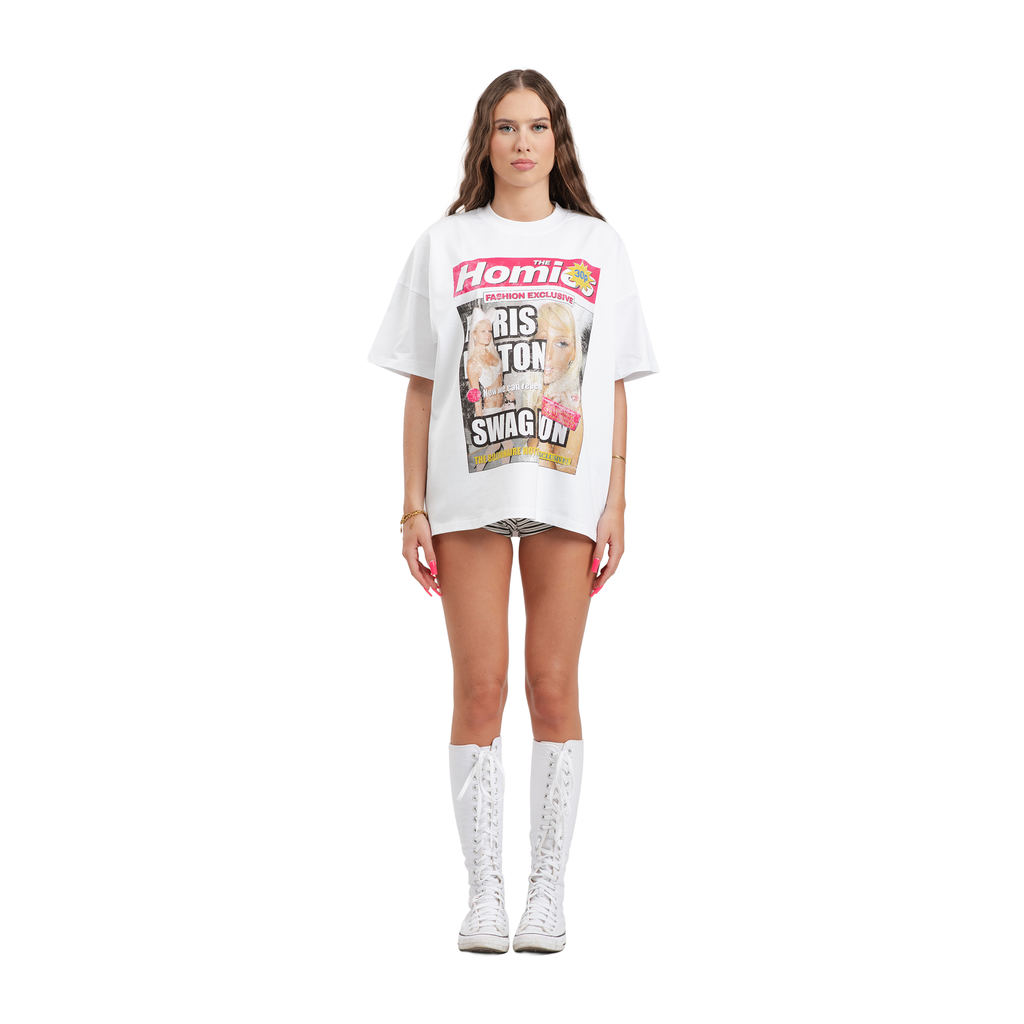 Paris White T-Shirt